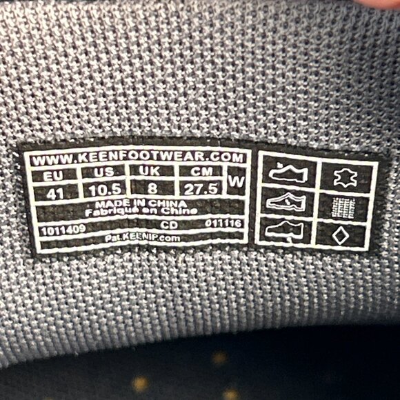 Keen Slip On Shoes Womens Size 10.5W Black Leather Casual Loafers Sneakers - Picture 10 of 10